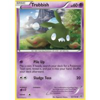 Trubbish 63/135 BW Plasma Storm Uncommon Pokemon Card NEAR MINT TCG