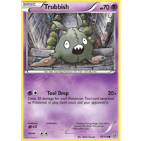 Trubbish 65/135 BW Plasma Storm Common Pokemon Card NEAR MINT TCG