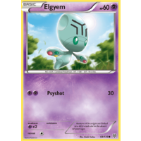 Elgyem 68/135 BW Plasma Storm Common Pokemon Card NEAR MINT TCG