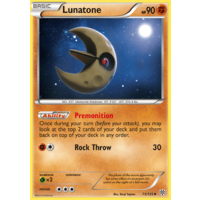 Lunatone 73/135 BW Plasma Storm Uncommon Pokemon Card NEAR MINT TCG