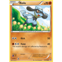 Riolu 76/135 BW Plasma Storm Common Pokemon Card NEAR MINT TCG