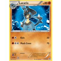Lucario 77/135 BW Plasma Storm Uncommon Pokemon Card NEAR MINT TCG