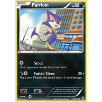 Purrloin 83/135 BW Plasma Storm Common Pokemon Card NEAR MINT TCG