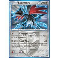 Skarmory 87/135 BW Plasma Storm Rare Pokemon Card NEAR MINT TCG