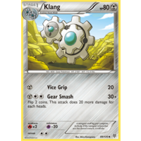 Klang 89/135 BW Plasma Storm Uncommon Pokemon Card NEAR MINT TCG