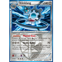Klinklang 90/135 BW Plasma Storm Holo Rare Pokemon Card NEAR MINT TCG