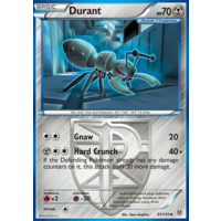 Durant 91/135 BW Plasma Storm Uncommon Pokemon Card NEAR MINT TCG