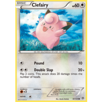 Clefairy 97/135 BW Plasma Storm Common Pokemon Card NEAR MINT TCG