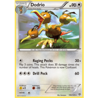 Dodrio 100/135 BW Plasma Storm Rare Pokemon Card NEAR MINT TCG
