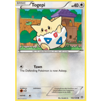 Togepi 102/135 BW Plasma Storm Common Pokemon Card NEAR MINT TCG