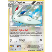 Togekiss 104/135 BW Plasma Storm Holo Rare Pokemon Card NEAR MINT TCG