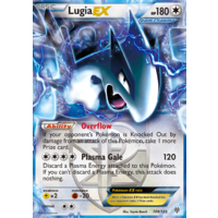 Lugia EX 108/135 BW Plasma Storm Holo Ultra Rare Pokemon Card NEAR MINT TCG