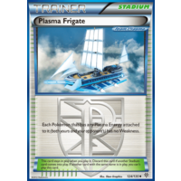 Plasma Frigate 124/135 BW Plasma Storm Uncommon Trainer Pokemon Card NEAR MINT TCG