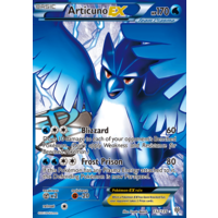 Articuno EX 132/135 BW Plasma Storm Holo Ultra Rare Full Art Pokemon Card NEAR MINT TCG