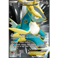 Cobalion EX 133/135 BW Plasma Storm Holo Ultra Rare Full Art Pokemon Card NEAR MINT TCG
