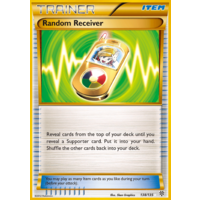 Random Receiver 138/135 BW Plasma Storm Holo Secret Rare Full Art Trainer Pokemon Card NEAR MINT TCG
