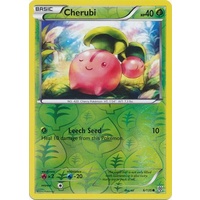 Cherubi 6/135 BW Plasma Storm Reverse Holo Common Pokemon Card NEAR MINT TCG