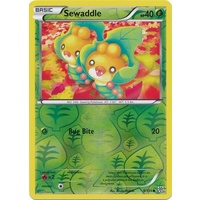 Sewaddle 8/135 BW Plasma Storm Reverse Holo Common Pokemon Card NEAR MINT TCG