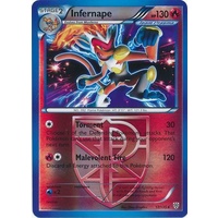 Infernape 17/135 BW Plasma Storm Reverse Holo Rare Pokemon Card NEAR MINT TCG