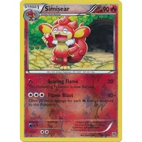 Simisear 20/135 BW Plasma Storm Reverse Holo Uncommon Pokemon Card NEAR MINT TCG