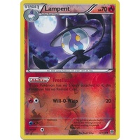 Lampent 22/135 BW Plasma Storm Reverse Holo Uncommon Pokemon Card NEAR MINT TCG