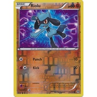 Riolu 75/135 BW Plasma Storm Reverse Holo Common Pokemon Card NEAR MINT TCG