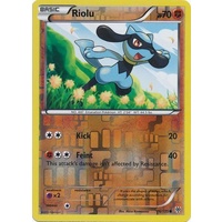 Riolu 76/135 BW Plasma Storm Reverse Holo Common Pokemon Card NEAR MINT TCG