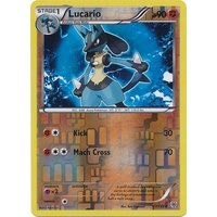 Lucario 77/135 BW Plasma Storm Reverse Holo Uncommon Pokemon Card NEAR MINT TCG