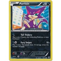 Purrloin 82/135 BW Plasma Storm Reverse Holo Common Pokemon Card NEAR MINT TCG
