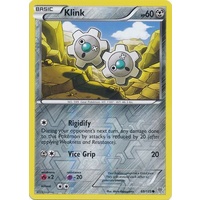 Klink 88/135 BW Plasma Storm Reverse Holo Common Pokemon Card NEAR MINT TCG