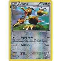 Dodrio 100/135 BW Plasma Storm Reverse Holo Rare Pokemon Card NEAR MINT TCG
