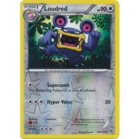 Loudred 106/135 BW Plasma Storm Reverse Holo Uncommon Pokemon Card NEAR MINT TCG