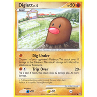 Diglett 72/127 Platinum Base Set Common Pokemon Card NEAR MINT TCG