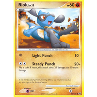 Riolu 91/127 Platinum Base Set Common Pokemon Card NEAR MINT TCG