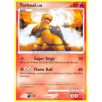 Torkoal 100/127 Platinum Base Set Common Pokemon Card NEAR MINT TCG