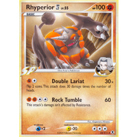 Rhyperior 4 32/111 Platinum Rising Rivals Rare Pokemon Card NEAR MINT TCG