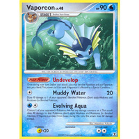 Vaporeon 34/111 Platinum Rising Rivals Rare Pokemon Card NEAR MINT TCG