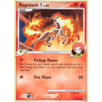Rapidash 4 47/111 Platinum Rising Rivals Uncommon Pokemon Card NEAR MINT TCG