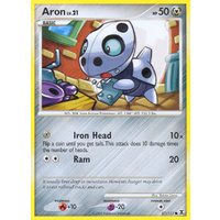 Aron 57/111 Platinum Rising Rivals Common Pokemon Card NEAR MINT TCG