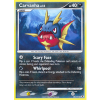 Carvanha 58/111 Platinum Rising Rivals Common Pokemon Card NEAR MINT TCG