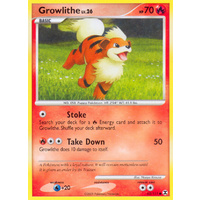 Growlithe 63/111 Platinum Rising Rivals Common Pokemon Card NEAR MINT TCG