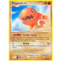 Trapinch 84/111 Platinum Rising Rivals Common Pokemon Card NEAR MINT TCG