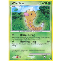 Weedle 86/111 Platinum Rising Rivals Common Pokemon Card NEAR MINT TCG