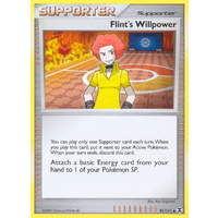 Flint's Willpower 91/111 Platinum Rising Rivals Uncommon Trainer Pokemon Card NEAR MINT TCG