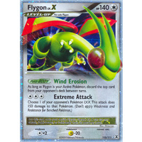 Flygon LV. X 105/111 Platinum Rising Rivals Holo Ultra Rare Pokemon Card NEAR MINT TCG
