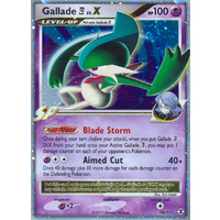 Gallade 4 LV. X 106/111 Platinum Rising Rivals Holo Ultra Rare Pokemon Card NEAR MINT TCG