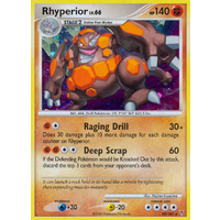 Rhyperior 10/147 Platinum Supreme Victors Holo Rare Pokemon Card NEAR MINT TCG