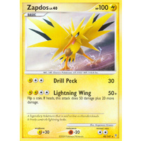Zapdos 48/147 Platinum Supreme Victors Rare Pokemon Card NEAR MINT TCG