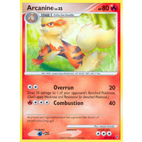 Arcanine 50/147 Platinum Supreme Victors Uncommon Pokemon Card NEAR MINT TCG