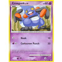 Croagunk 101/147 Platinum Supreme Victors Common Pokemon Card NEAR MINT TCG